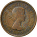 Coin, Canada, Elizabeth II, Cent, 1955, Royal Canadian Mint, Ottawa, VF(20-25)