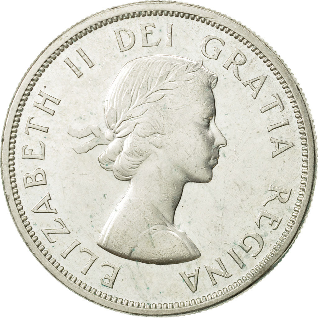Canada, Elizabeth II, Dollar, 1963, Royal Canadian Mint, Ottawa, EF(40-45)