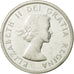 Canada, Elizabeth II, Dollar, 1963, Royal Canadian Mint, Ottawa, EF(40-45)