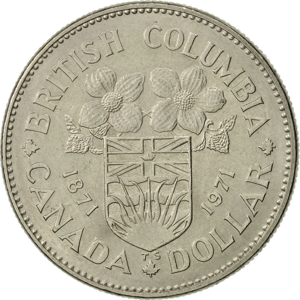 Coin, Canada, Elizabeth II, Dollar, 1971, Royal Canadian Mint, Ottawa