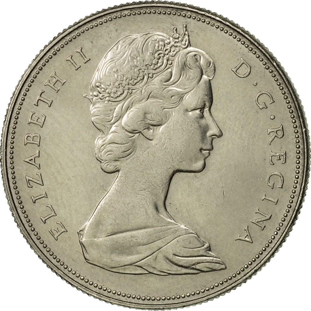 Canada, Elizabeth II, Dollar, 1968, Royal Canadian Mint, TTB+, Nickel, KM:76.1
