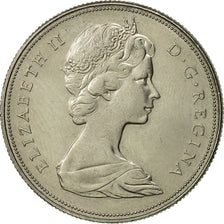 Canada, Elizabeth II, Dollar, 1968, Royal Canadian Mint, TTB+, Nickel, KM:76.1