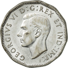 Coin, Canada, George VI, 5 Cents, 1944, Royal Canadian Mint, Ottawa, AU(50-53)