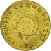 Turkey, Kurus, 1961, VF(30-35), Brass, KM:895