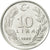 Monnaie, Turquie, 10 Lira, 1988, SUP, Aluminium, KM:964