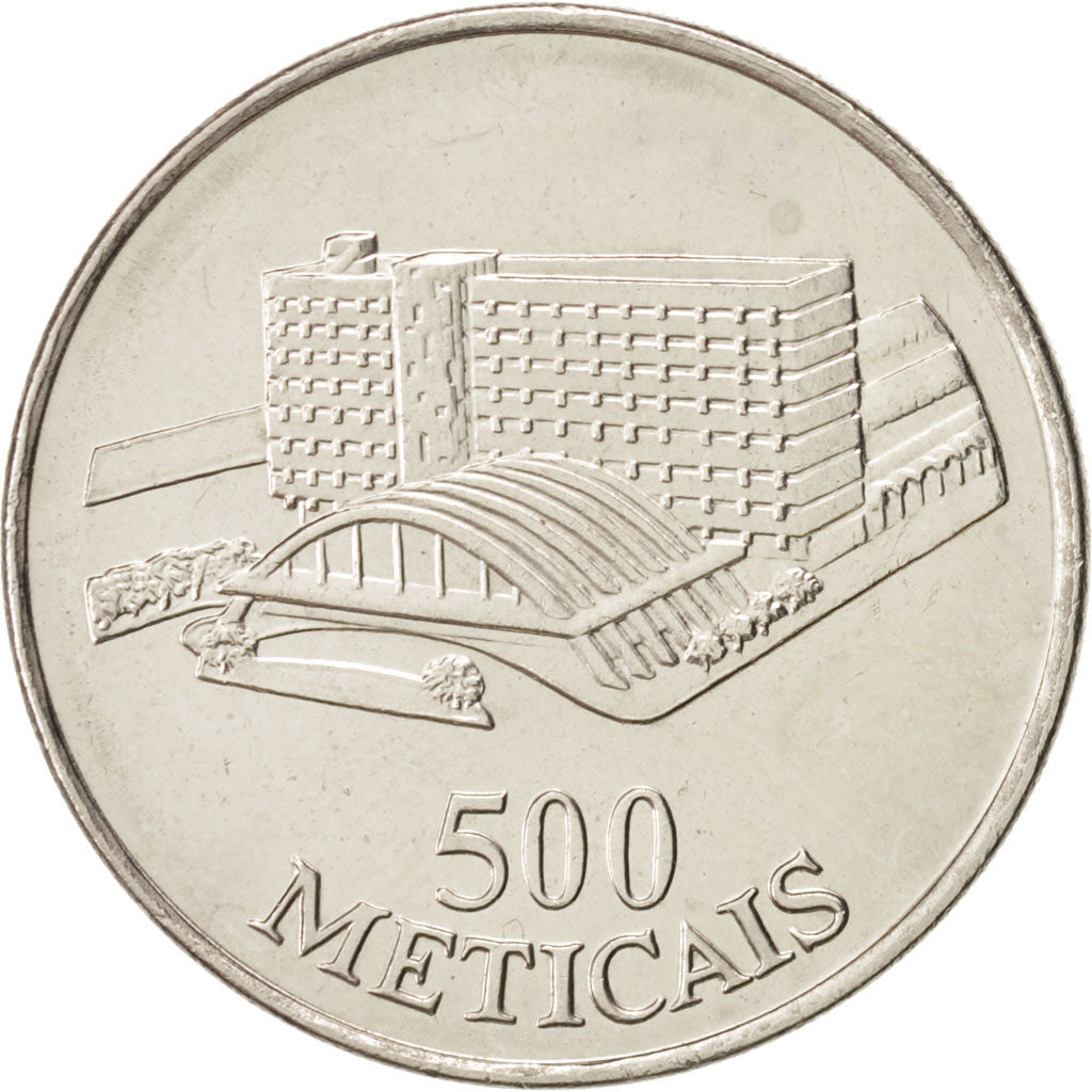 Mozambique, 500 Meticais, 1994, Royal Mint, Nickel Clad Steel, KM:121