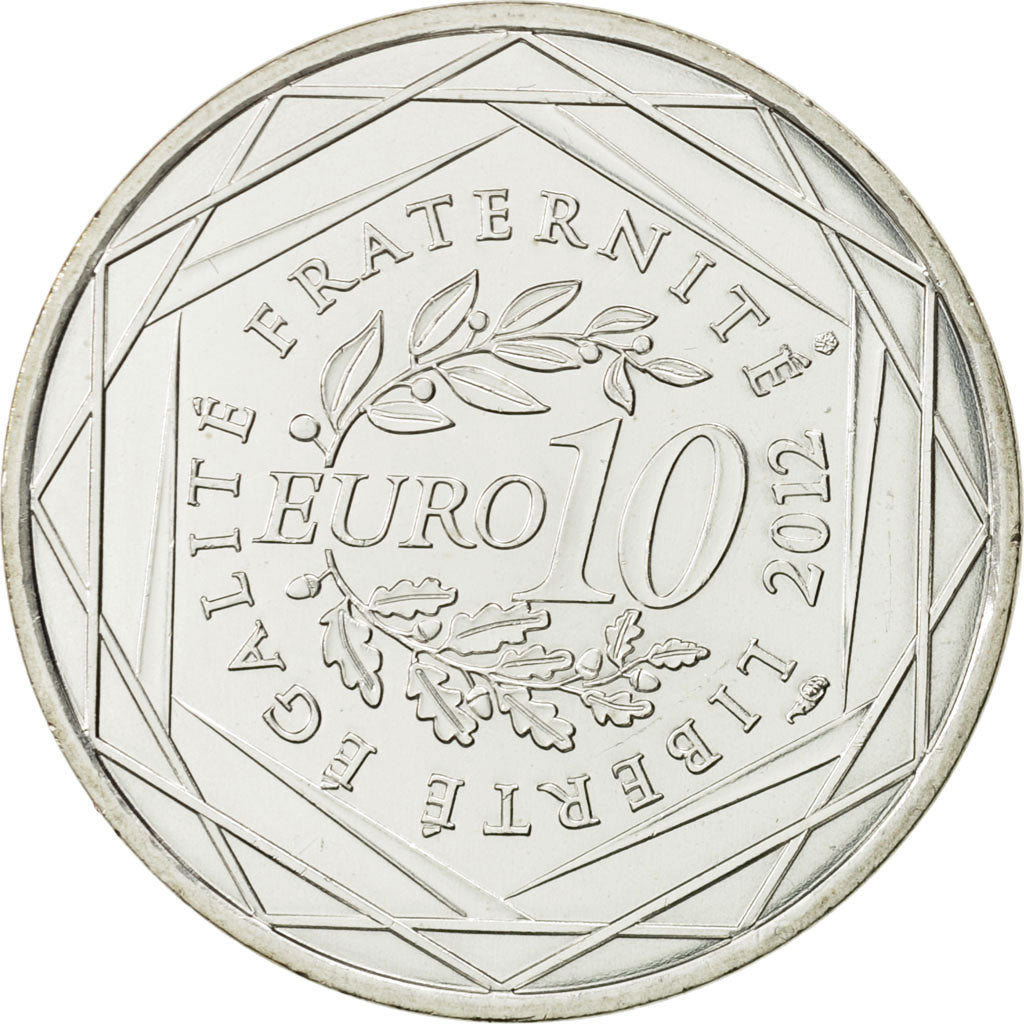 Monnaie, France, 10 Euro, Guadeloupe, 2012, SPL, Argent, KM:1873