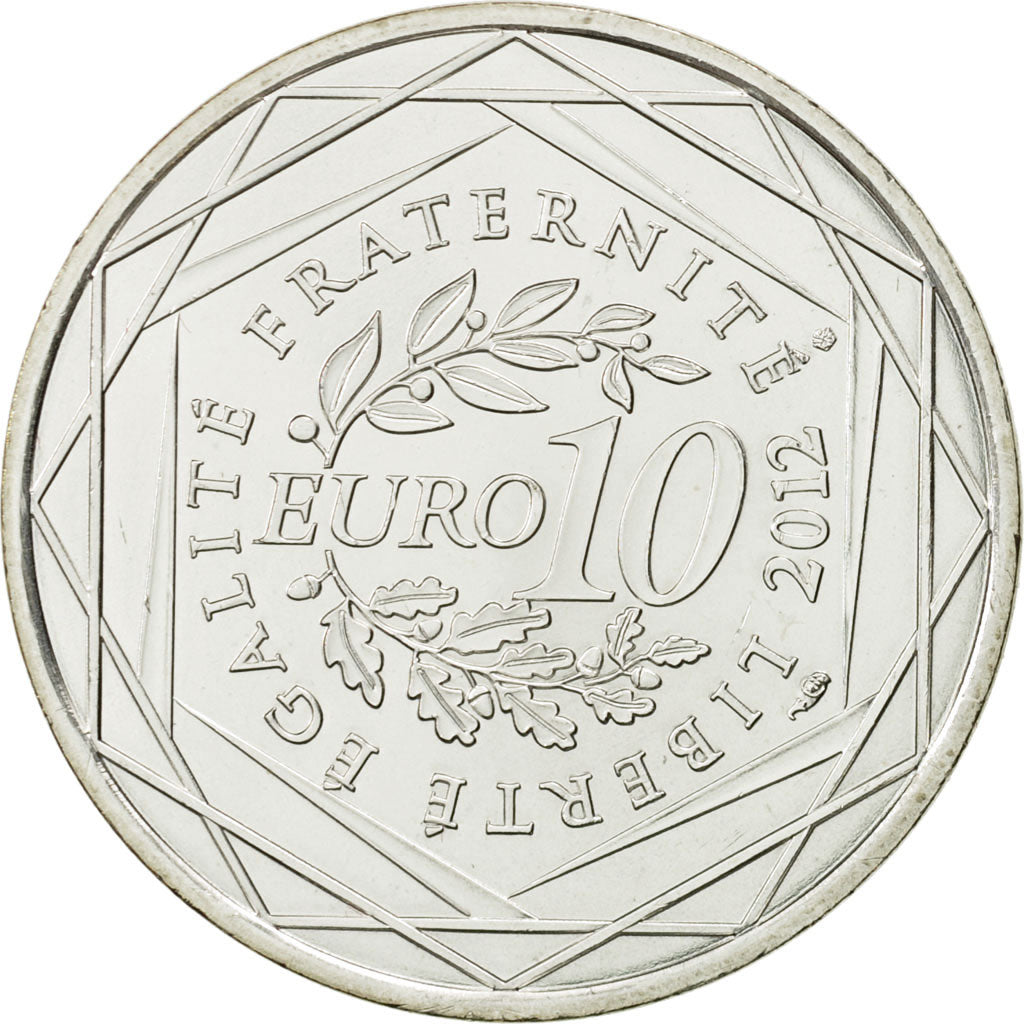 Banknote, France, 10 Euro, Martinique, 2012, MS(63), Silver, KM:1879