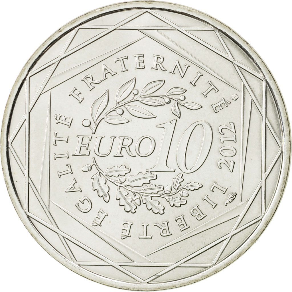 Monnaie, France, 10 Euro, Aquitaine, 2012, SPL, Argent, KM:1863