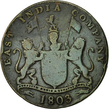 INDIA-BRITISH, MADRAS PRESIDENCY, 20 Cash, 1803, Soho Mint, Birmingham