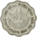 Coin, INDIA-REPUBLIC, 10 Paise, 1974, VG(8-10), Aluminum, KM:27.1