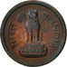 Moneda, INDIA-REPÚBLICA, Naya Paisa, 1959, BC+, Bronce, KM:8