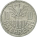 Coin, Austria, 10 Groschen, 1972, Vienna, AU(50-53), Aluminum, KM:2878