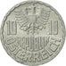 Monnaie, Autriche, 10 Groschen, 1976, Vienna, TTB+, Aluminium, KM:2878