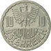 Moneta, Austria, 10 Groschen, 1982, Vienna, AU(50-53), Aluminium, KM:2878