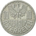 Münze, Österreich, 10 Groschen, 1965, Vienna, SS+, Aluminium, KM:2878