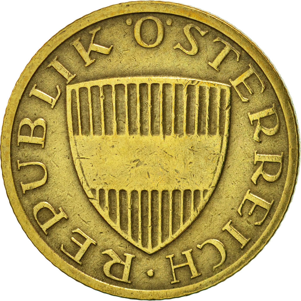 Coin, Austria, 50 Groschen, 1963, AU(50-53), Aluminum-Bronze, KM:2885