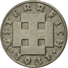 Monnaie, Autriche, 5 Groschen, 1931, TTB+, Copper-nickel, KM:2846