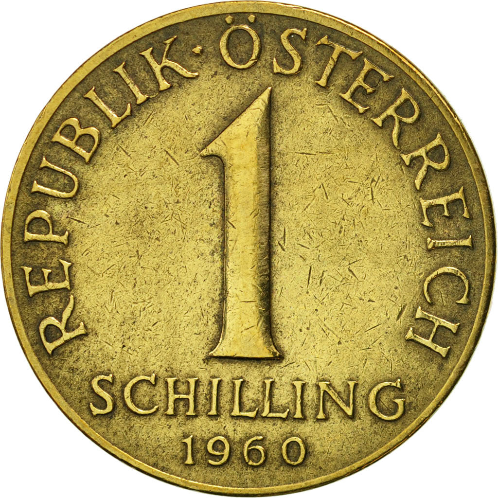 Monnaie, Autriche, Schilling, 1960, TTB, Aluminum-Bronze, KM:2886