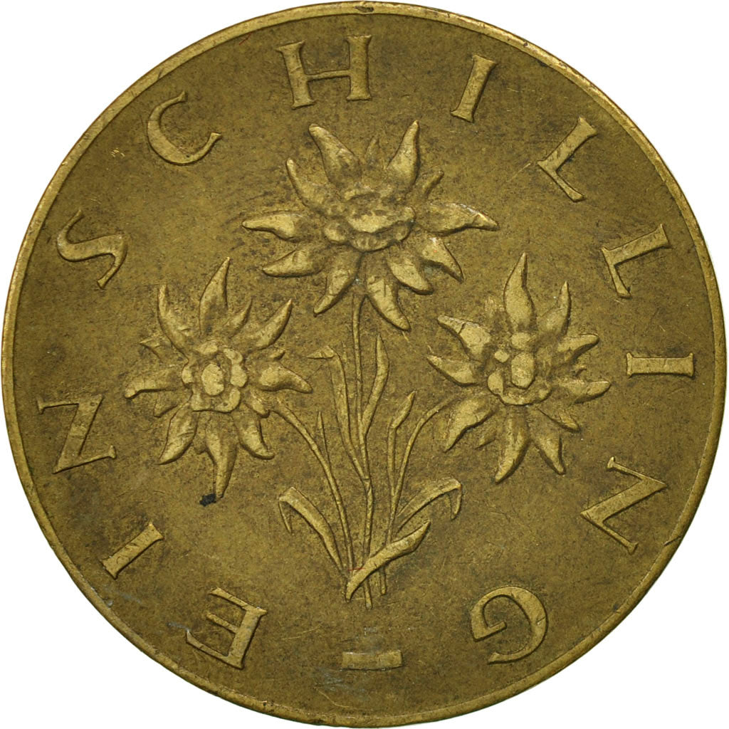 Coin, Austria, Schilling, 1965, EF(40-45), Aluminum-Bronze, KM:2886
