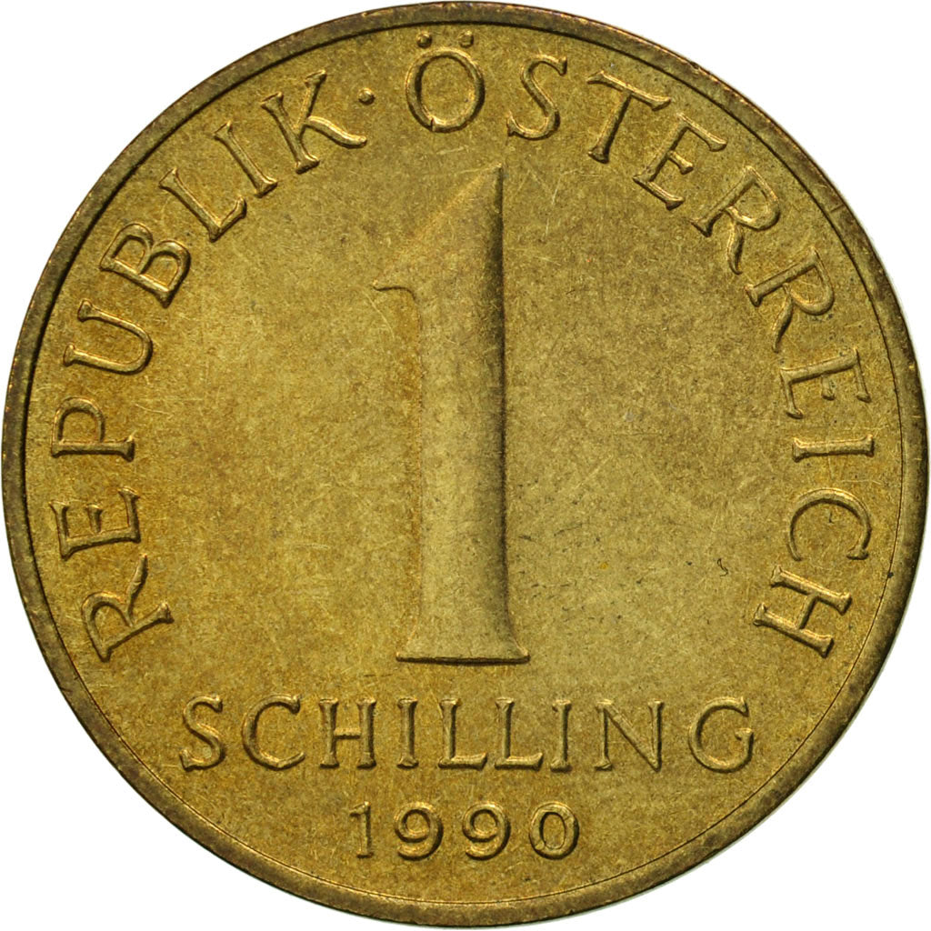 Monnaie, Autriche, Schilling, 1990, TTB, Aluminum-Bronze, KM:2886