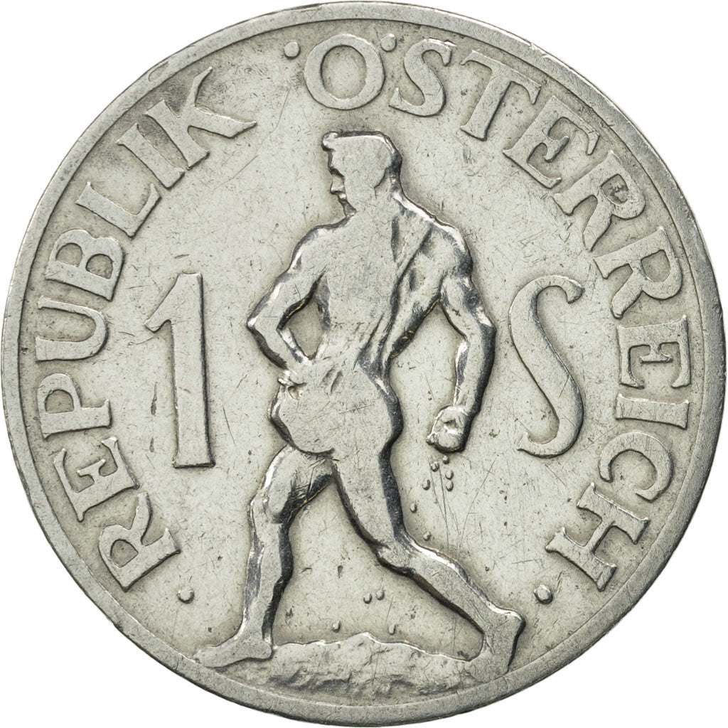 Moneta, Austria, Schilling, 1947, MB, Alluminio, KM:2871