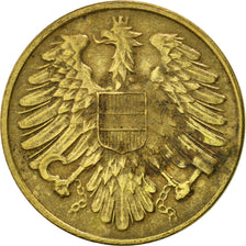 Austria, 20 Groschen, 1950, EF(40-45), Aluminum-Bronze, KM:2877