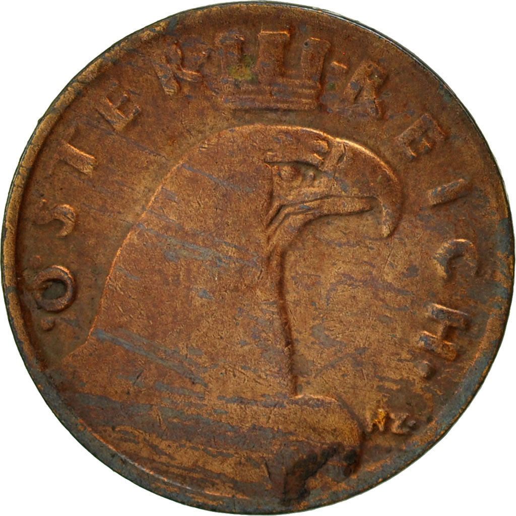 Austria, Groschen, 1937, EF(40-45), Bronze, KM:2836