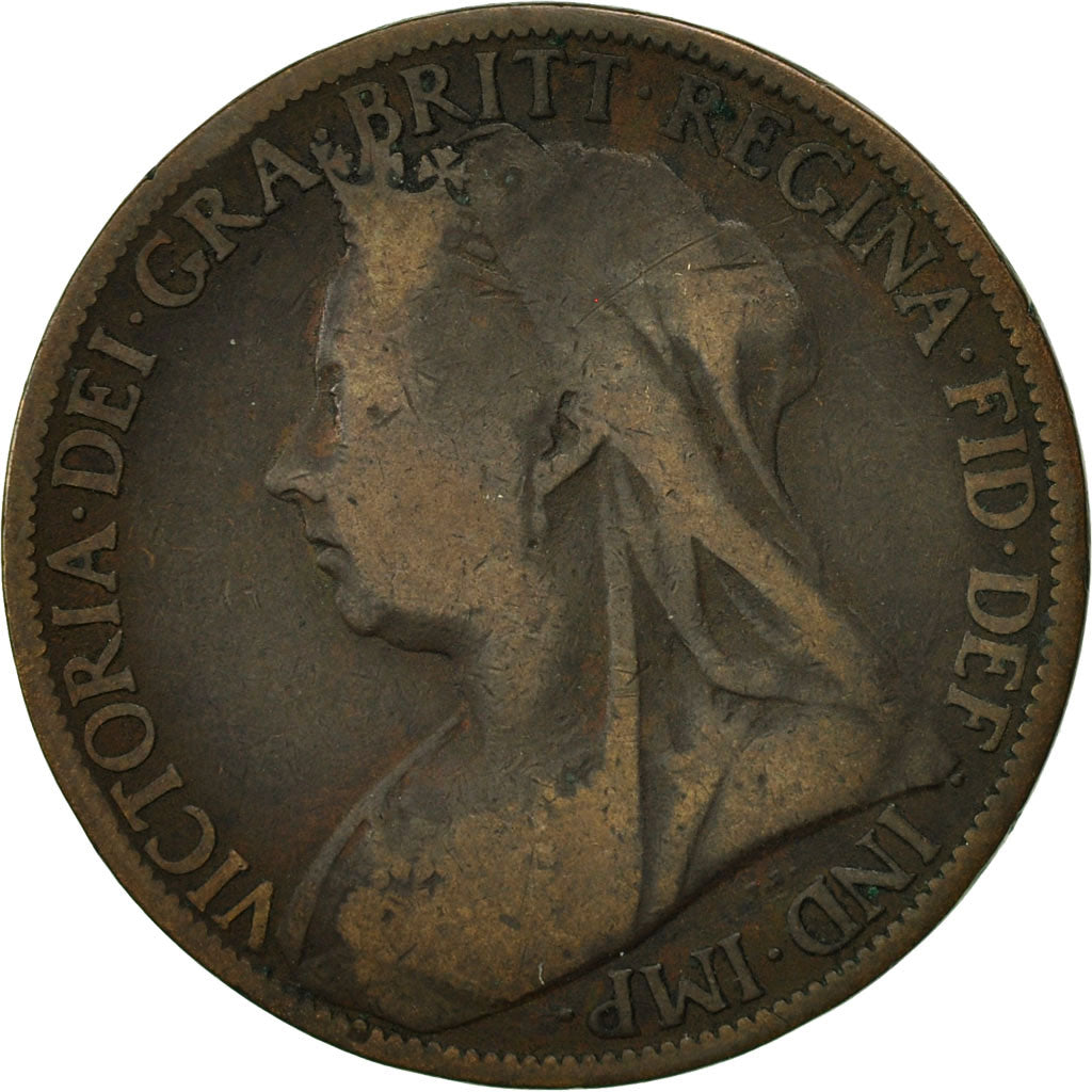 Monnaie, Grande-Bretagne, Victoria, Penny, 1898, B, Bronze, KM:790