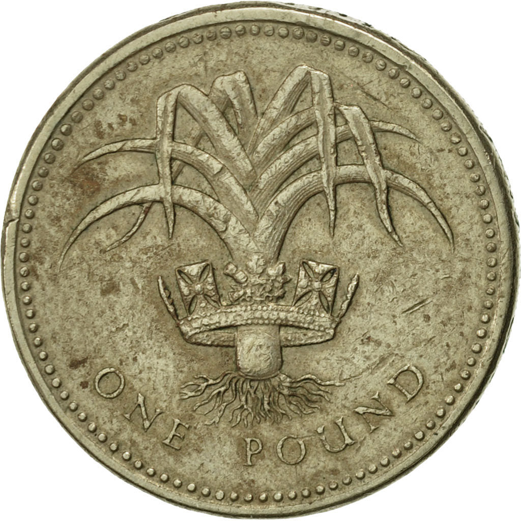 Coin, Great Britain, Elizabeth II, Pound, 1985, VF(30-35), Nickel-brass, KM:941