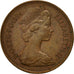 Moneta, Wielka Brytania, Elizabeth II, Penny, 1984, EF(40-45), Bronze, KM:927