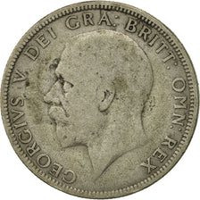 Gran Bretagna, George V, Florin, Two Shillings, 1929, BB, Argento, KM:834