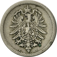 GERMANY - EMPIRE, Wilhelm I, 5 Pfennig, 1874, Muldenhütten, EF(40-45)