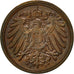 Moneta, NIEMCY - IMPERIUM, Wilhelm II, Pfennig, 1914, Muldenhütten, EF(40-45)