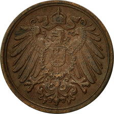 Coin, GERMANY - EMPIRE, Wilhelm II, Pfennig, 1912, Stuttgart, EF(40-45), Copper