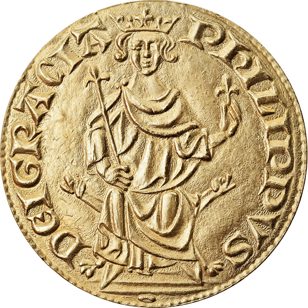 Francia, medaglia, Reproduction Petit Royal d'Or de Philippe IV Le Bel, MDP