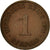 Coin, GERMANY - EMPIRE, Wilhelm II, Pfennig, 1911, Munich, EF(40-45), Copper