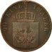 German States, PRUSSIA, Friedrich Wilhelm IV, 4 Pfennig, 1857, Berlin