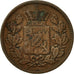 German States, BAVARIA, Ludwig II, 2 Pfennig, 1862, VF(30-35), Copper