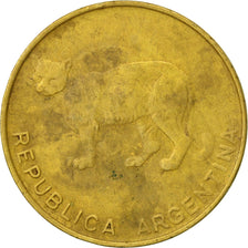 Coin, Argentina, 5 Centavos, 1985, VF(20-25), Brass, KM:97.1
