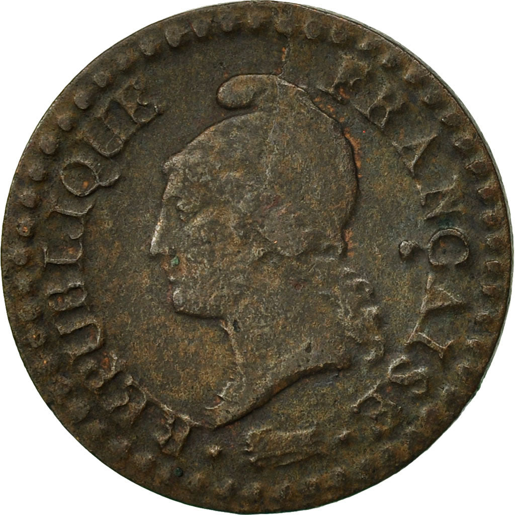 France, Dupré, Centime, 1799, Paris, TB+, Bronze, KM:646, Gadoury:76a