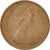 Moneta, Wielka Brytania, Elizabeth II, 1/2 New Penny, 1971, VF(30-35), Bronze