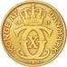 Moneta, Danimarca, Christian X, 2 Kroner, 1925, Copenhagen, MB+