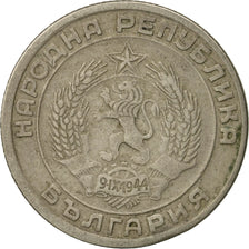 Coin, Bulgaria, 20 Stotinki, 1954, EF(40-45), Copper-nickel, KM:55