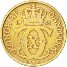 Denmark, Christian X, Krone, 1925, Copenhagen, KM:824.1