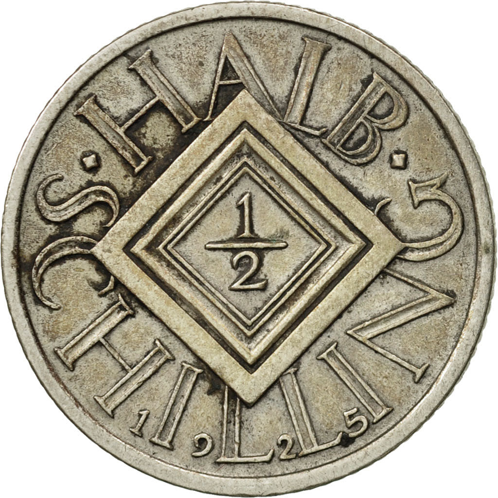 Austria, 1/2 Schilling, 1925, EF(40-45), Silver, KM:2839