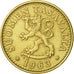 Moneda, Finlandia, 20 Pennia, 1963, MBC+, Aluminio - bronce, KM:47