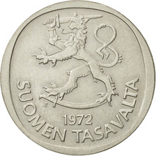 Coin, Finland, Markka, 1972, AU(50-53), Copper-nickel, KM:49a
