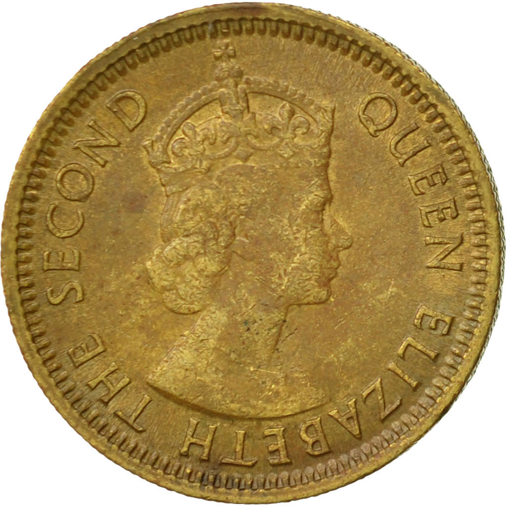 Münze, Hong Kong, Elizabeth II, 5 Cents, 1965, SS, Nickel-brass, KM:29.1