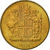 Moneta, Islandia, Krona, 1971, EF(40-45), Mosiądz niklowy, KM:12a